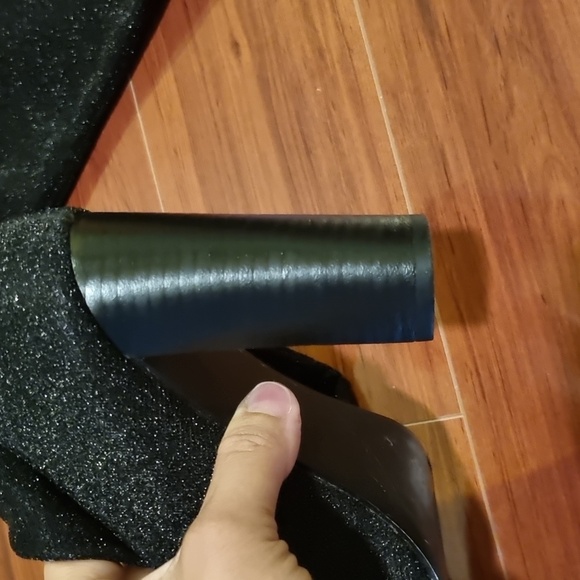 Aldo Sparkling Black Over-the-Knee Boots - Picture 4 of 15